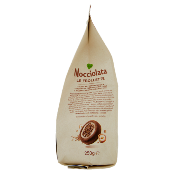 Rigoni di Asiago Nocciolata le Frollette al cacao bio 250 g