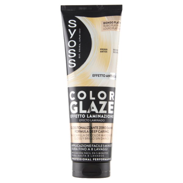 Syoss Color Glaze Biondo Platino 130 ml