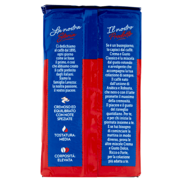 Lavazza crema e gusto Classico Caffè Macinato 250 g