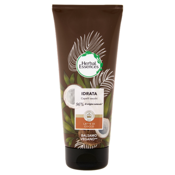 Herbal Essences Balsamo Formula Vegana Idrata con Latte di Cocco 200 ml