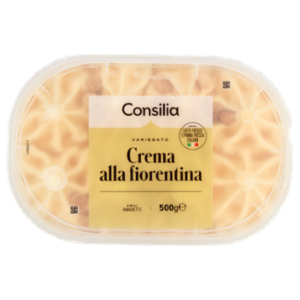 Consilia Gelato Crema Fiorentina Con Pezzi Di Amaretti 500 g