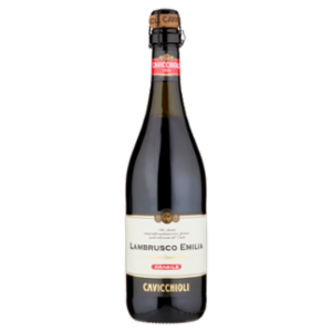 Cavicchioli Lambrusco Dell'Emilia IGT Vino Frizzante Amabile 75 Cl