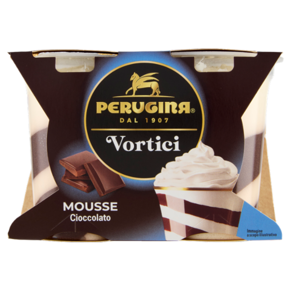 PERUGINA Vortici Mousse Cioccolato 4x90g