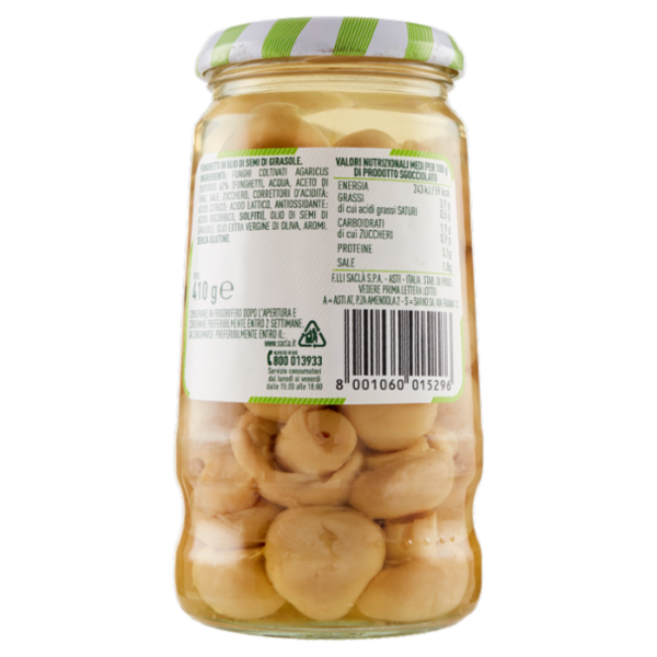 Saclà Sottolì Funghetti 410 g