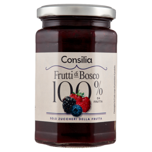 Consilia 100% da Frutta Frutti di Bosco 330 g