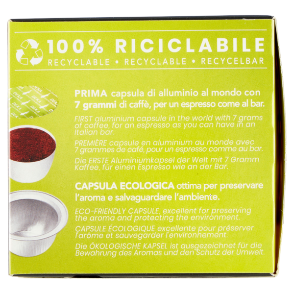 Bialetti Caffè d'Italia Espresso Bar Deka 16 Capsule 112 g