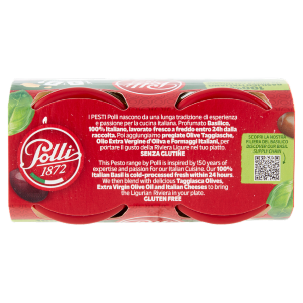 Polli Pesto alla Genovese con Olive Taggiasche 2 x 90 g