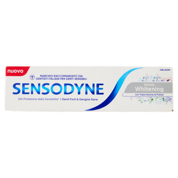 Sensodyne Gentle Whitening Dentifricio Per Denti Sensibili, per Denti Forti E Gengive Sane, 75 ml