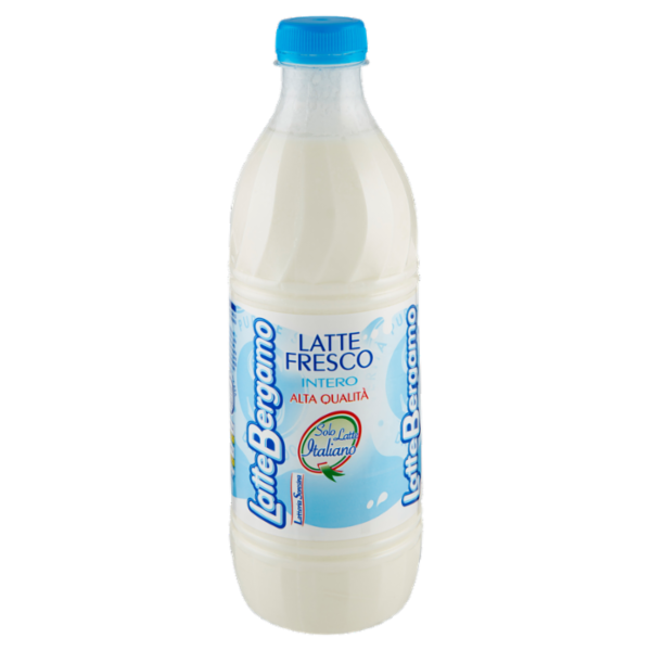 Latte Bergamo Latte Fresco Intero Alta Qualità 1000 ml