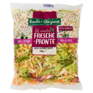 Bontà Di Stagione Le Insalate Fresche e Pronte Mista Julienne Carote 500 g