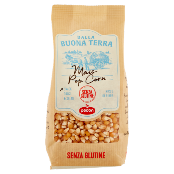 Dalla Buona Terra pedon Senza Glutine Mais Pop Corn 350 g