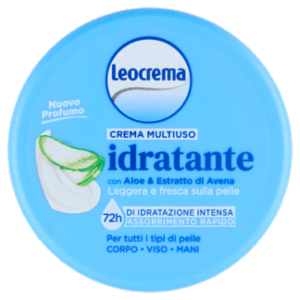 Leocrema Crema Multiuso Idratante Con Aloe & Estratto Di Avena 200 Ml