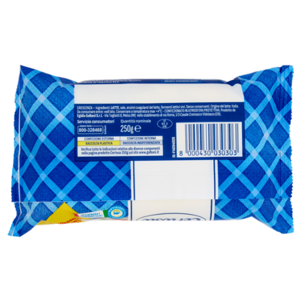 Galbani Certosa Crescenza italiana 250 g
