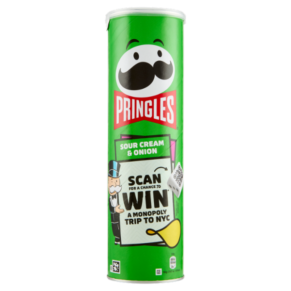 Pringles Sour Cream & Onion 185 g