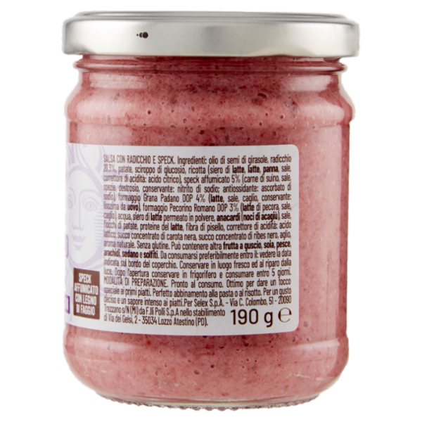 Selex Pesto con Radicchio e Speck 190 g