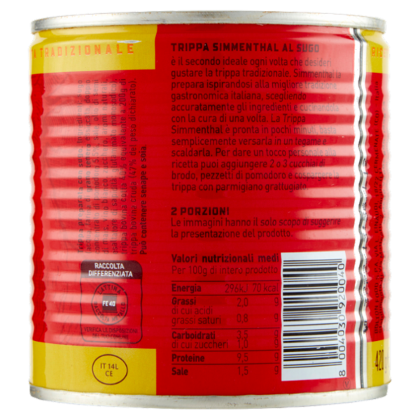 Simmenthal Trippa al Sugo 420 g