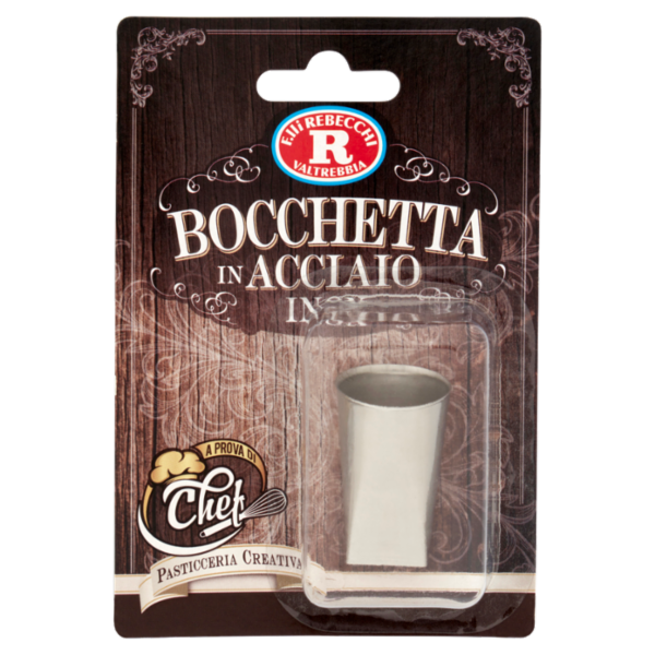 F.lli Rebecchi Valtrebbia Pasticceria Creativa Bocchetta in Acciaio Inox
