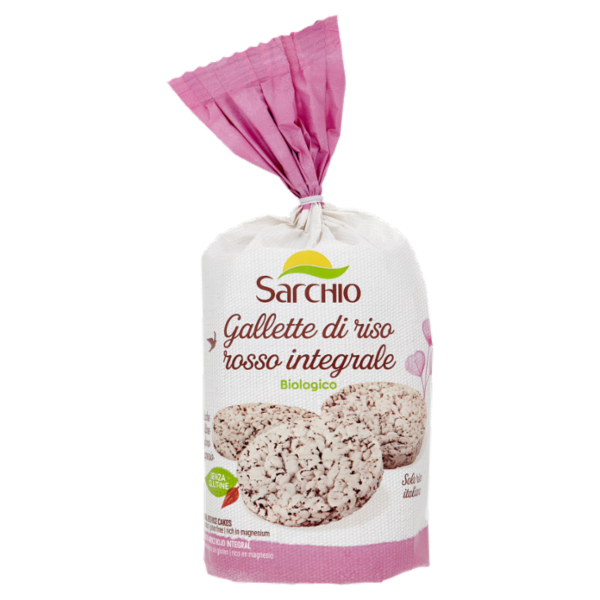 Sarchio Gallette di riso rosso integrale Biologico 100 g