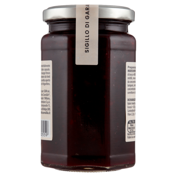 Consilia 100% da Frutta Frutti di Bosco 330 g