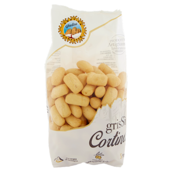 Ghedina grissì Cortina con olio extra vergine di oliva 250 g