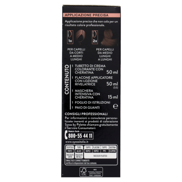 Syoss By Palette Colorazione Permanente 5_1 Castano Chiaro