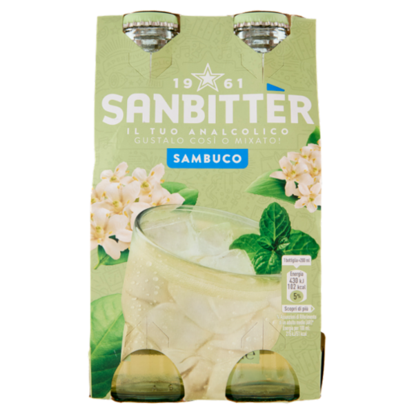 Sanbittèr Sambuco 20cl x4