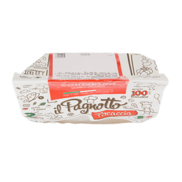 Parma Is il Pagnotto Contadino Salame e Formaggio 2 Pezzi 160 g