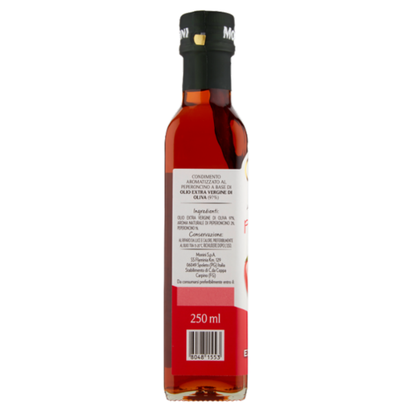 Monini Condimento Aromatizzato Peperoncino a Base di Olio Extravergine di Oliva 250 ml
