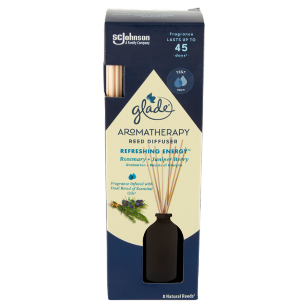 Glade Aromatherapy Diffusore a bastoncini Refreshing Energy 80ml
