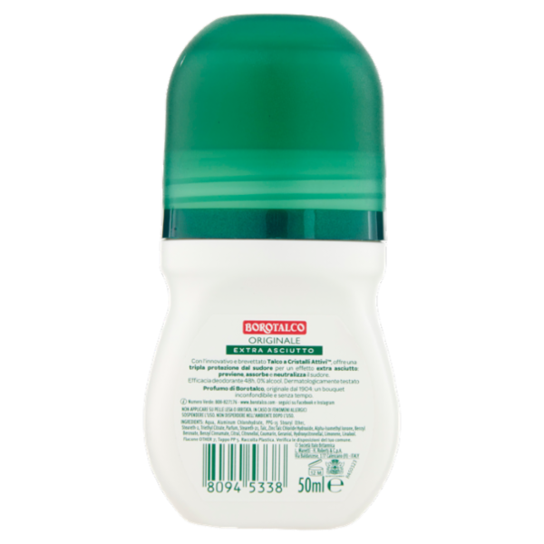 Borotalco Originale Profumo di Borotalco Deo Roll On 50 ml