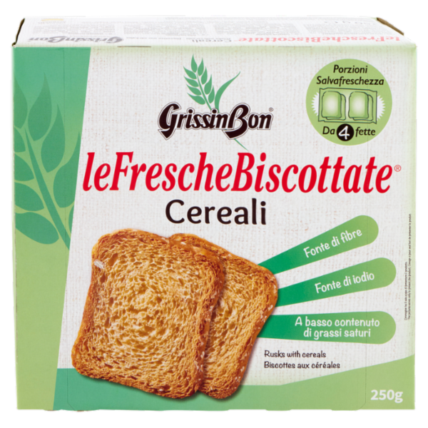 GrissinBon leFrescheBiscottate Cereali 250 g