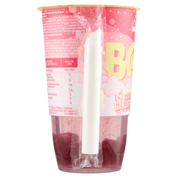 Bobble Bobble Bob Bubble Tea Sakura Peach 360 ml