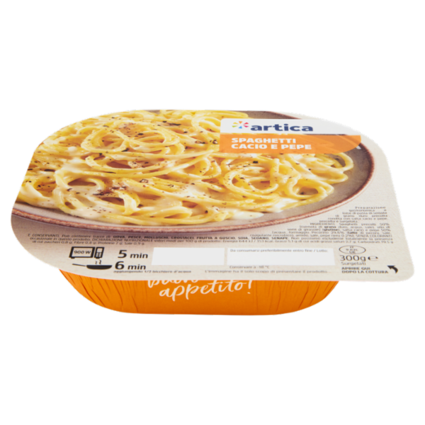 artica Spaghetti Cacio e Pepe Surgelati 300 g