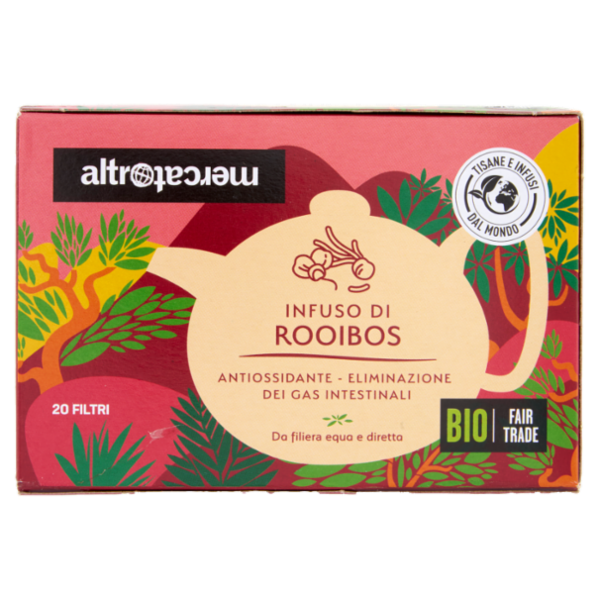 altromercato Bio Infuso di Rooibos 20 Filtri 30 g