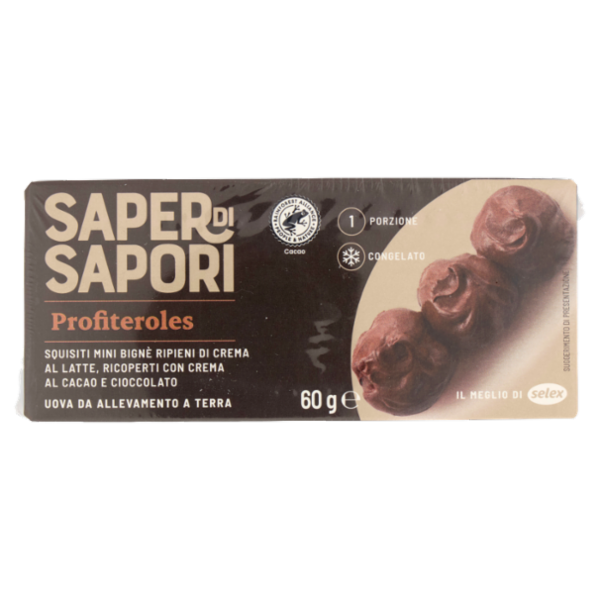 Selex Saper di Sapori Profiteroles Congelato 1x60 g