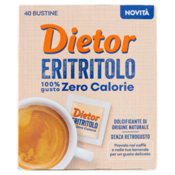 Dietor Eritritolo 40 Bustine 112 g