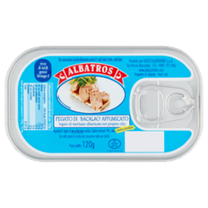 Albatros Fegato Di 'Bacalao' Affumicato 120 g