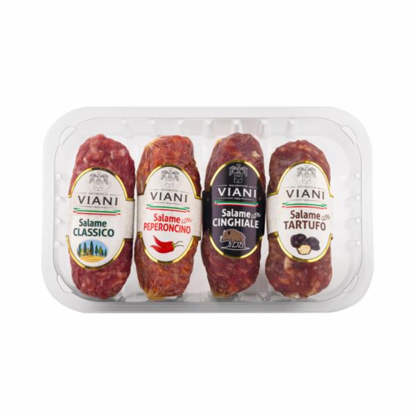 Viani Confezione Natalizia 4 Salami