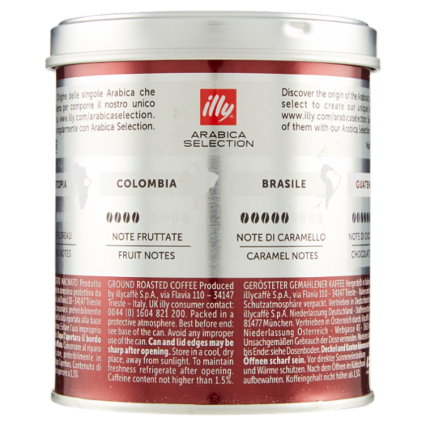 illy Arabica Selection Guatemale Caffè Macinato 125 g