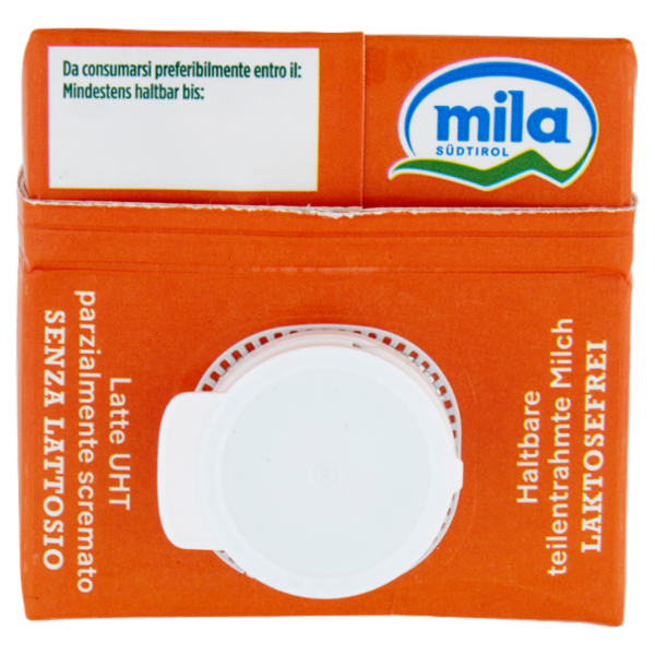 mila Senza Lattosio* Latte di montagna UHT parzialmente scremato 1000 ml