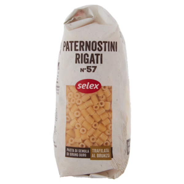 Selex Pasta di Semola Trafilata al Bronzo Paternostini 500 g