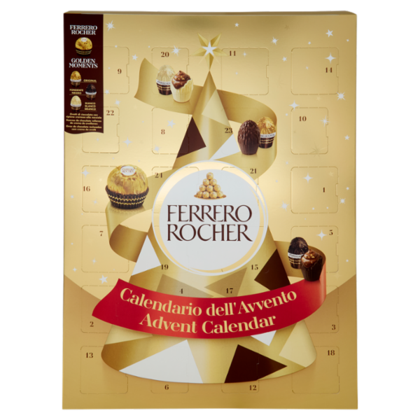 Ferrero Rocher Calendario dell'Avvento 24 pezzi 258 g