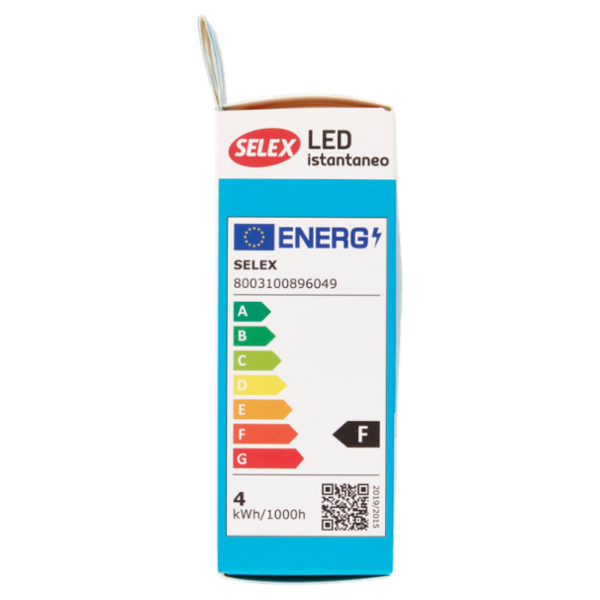 Selex Lampadina Led Tortiglione E14 4W Luce Calda
