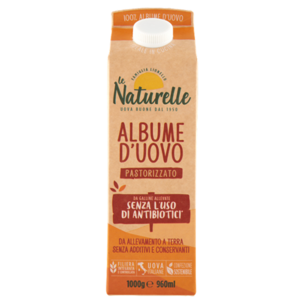 le Naturelle Albume d'Uovo Pastorizzato 1000 g