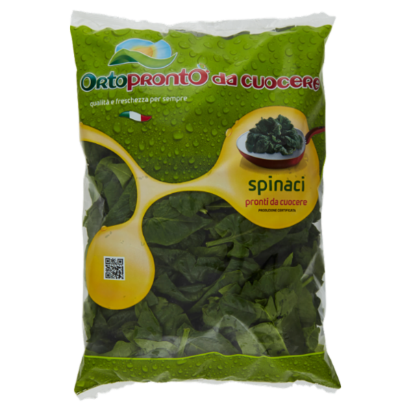 Ortopronto da cuocere spinaci 500 g