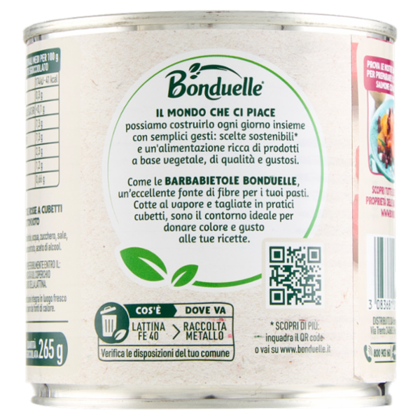 Bonduelle Barbabietole a Cubetti 300 g