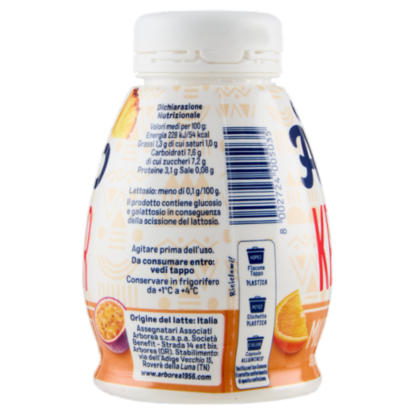 Arborea A-Yo Kefir Multifrutti Senza Lattosio 200 g