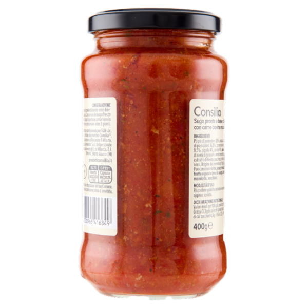 Consilia Ragù alla Bolognese 400 g