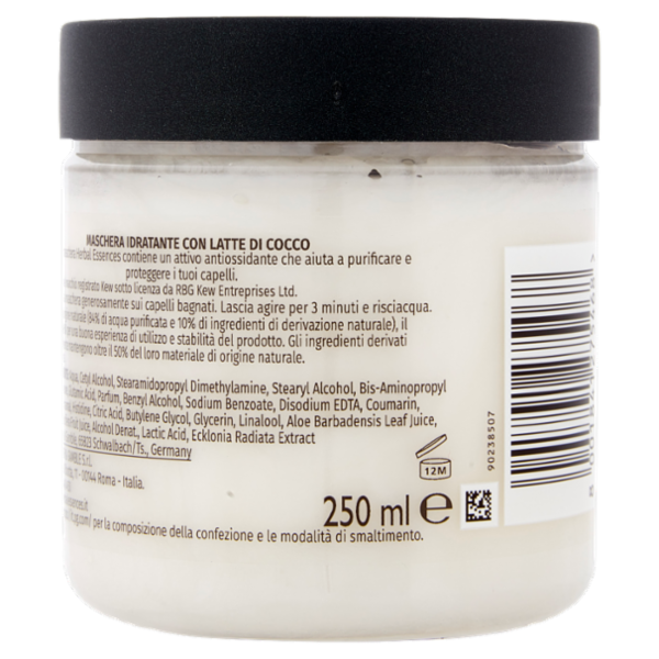 Herbal Essences Maschera Capelli Idratante con Latte di Cocco 250 ml
