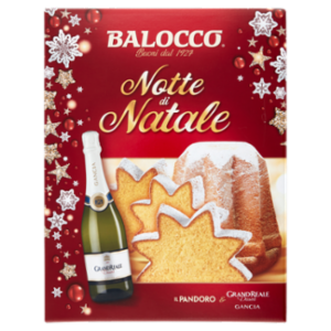 Balocco Notte Di Natale Il Pandoro 750 g & GrandReale Dessert Gancia 75 Cl